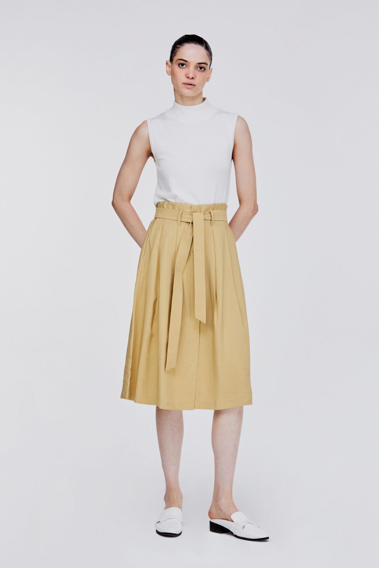 A-Line Soft Drape Skirt - iORA MALAYSIA