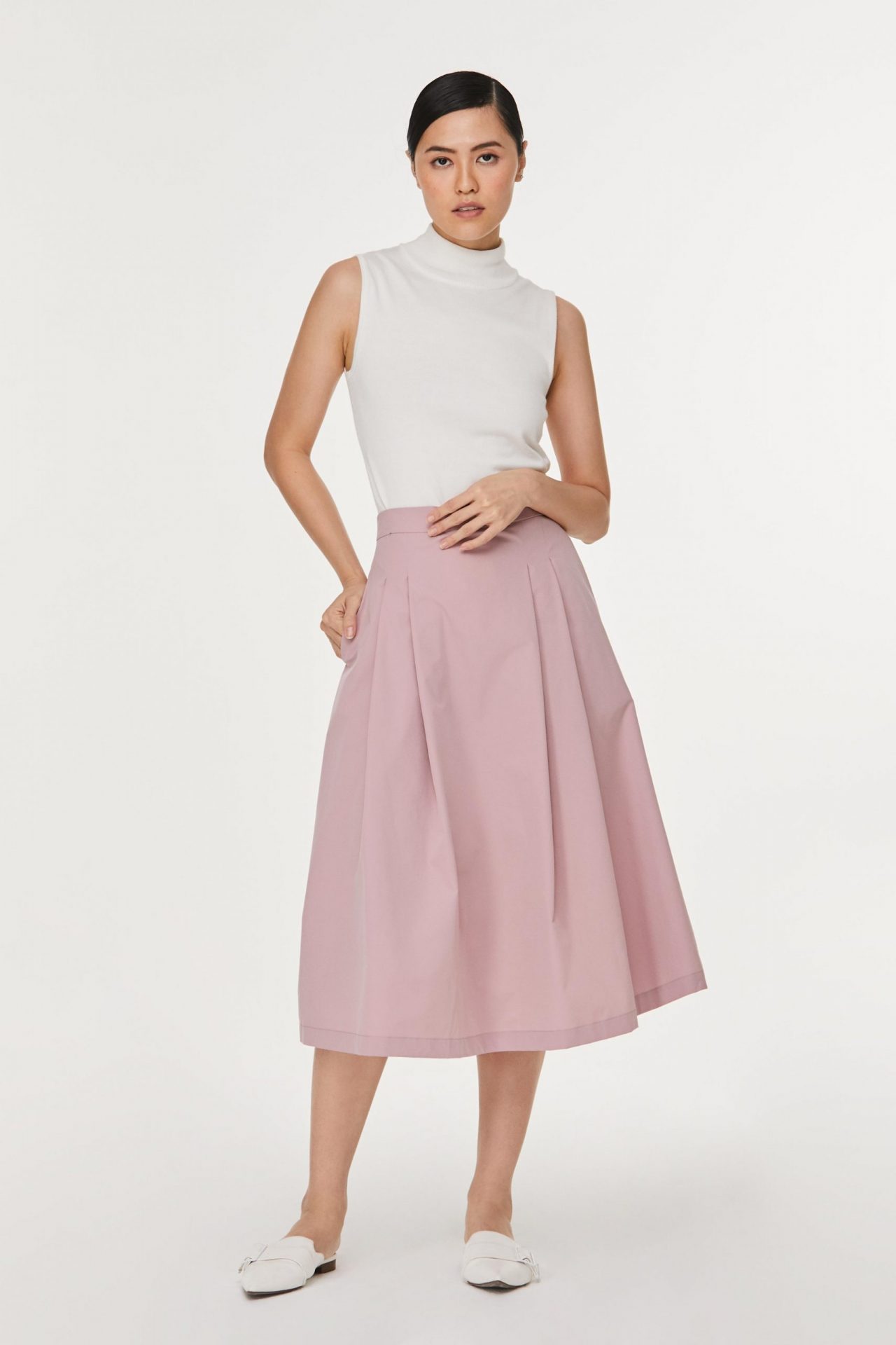 Buy Pink Skirts for Women by U & F Online | Ajio.com