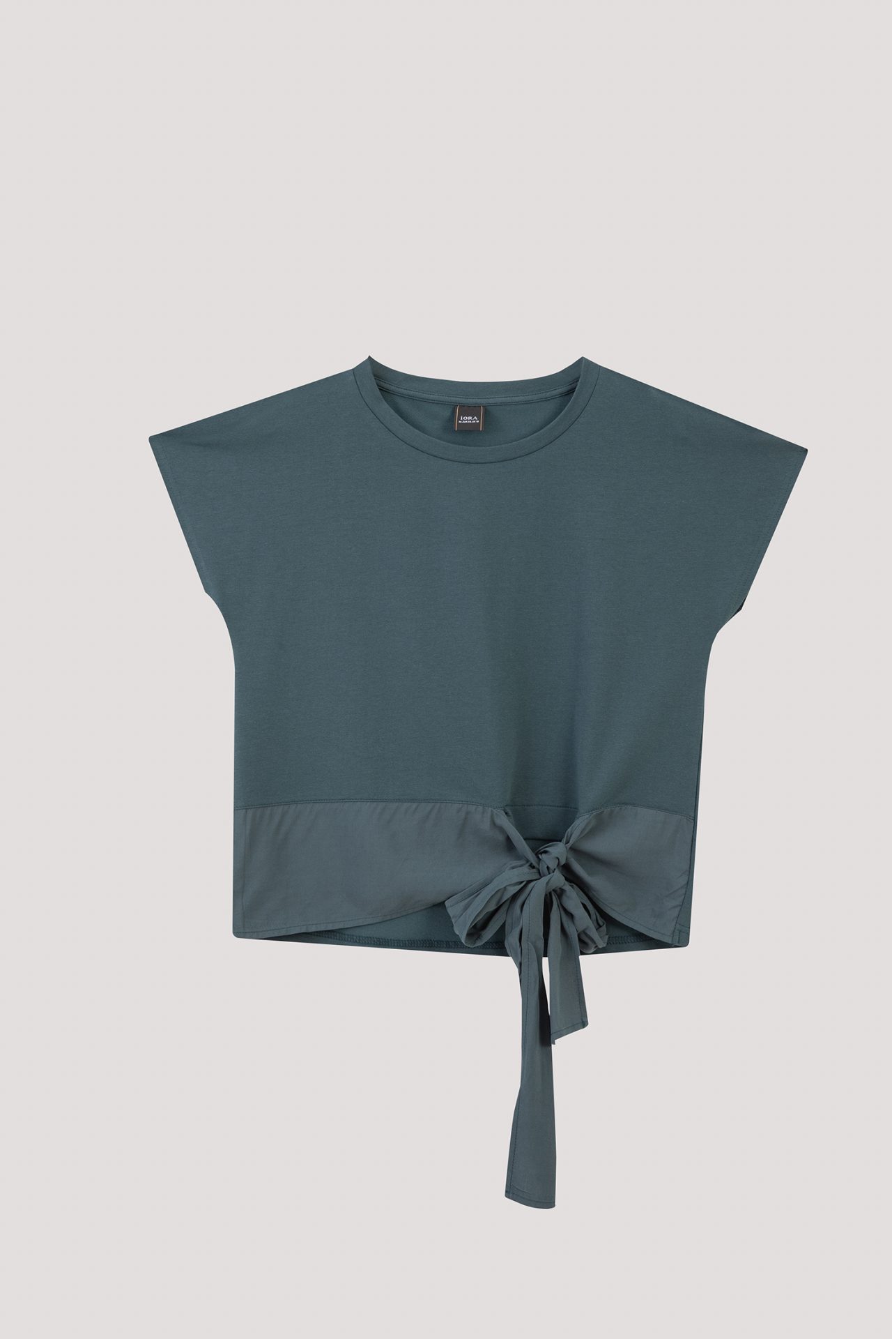 Front Knotted Tee - iORA SINGAPORE
